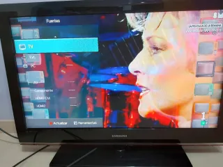 Televisor Samsung 37" Monitor Negro