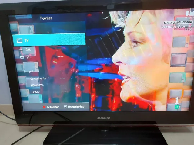 Televisor Samsung 37" Monitor Negro