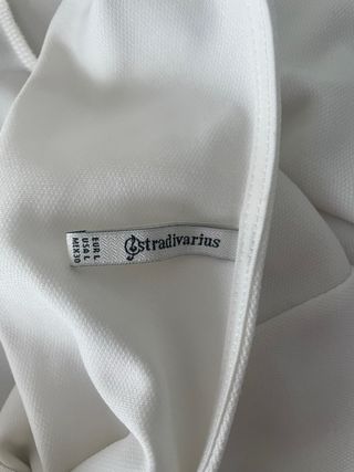 Top Nudo Blanco Talla Única