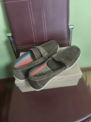 Mocasines de hombre marrones