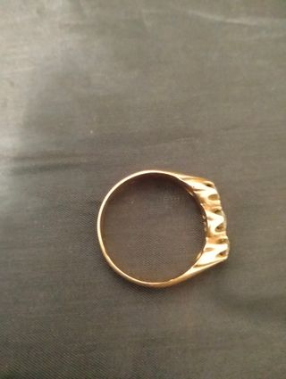 Anillo Oro 14k Diamantes Naturales