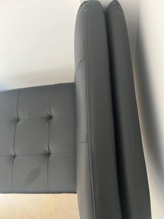 Sillón Negro Polipiel