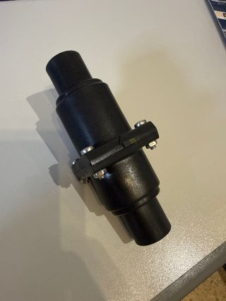 Válvula Antirretorno 25mm Negra