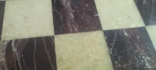 Scacchiera vintage in legno e marmo