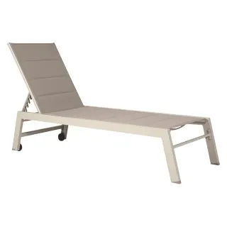 TUMBONA ALUMINIO TEXTILENO TOPO