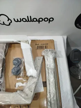 TUMBONA ALUMINIO TEXTILENO TOPO