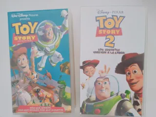 VHS Toy Story y Toy Story 2 (Español)