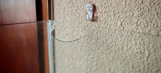 Pecera 40L con tapa azul