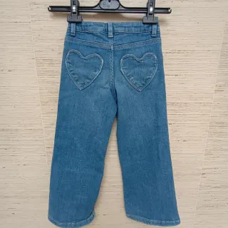 Calças menina 122 Tom Tailor,com corações