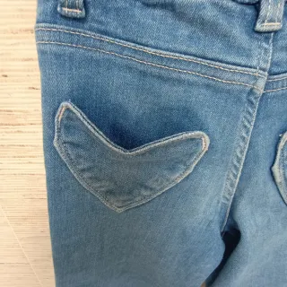 Calças menina 122 Tom Tailor,com corações