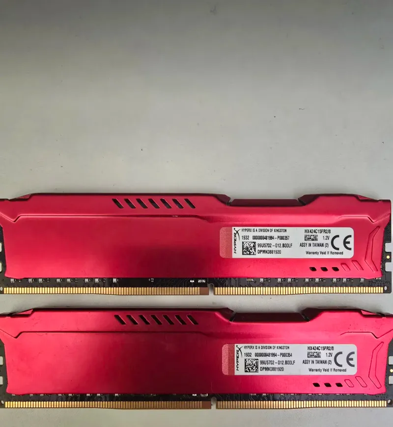 Memoria RAM HyperX Fury DDR4 16GB (2x8GB) afbeelding 2