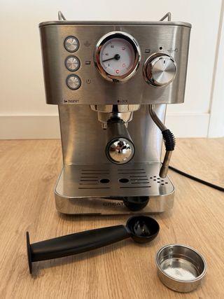 Cafetera Espresso CREATE Acero Inoxidable