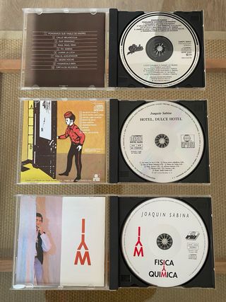 CDs Joaquín Sabina