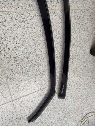 Deflectores de aire ahumados Golf 6