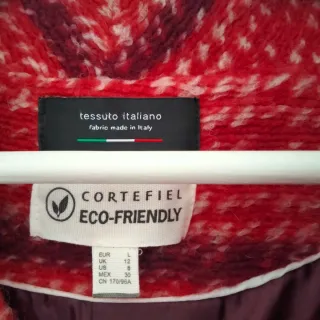 Abrigo Cortefiel Escocés