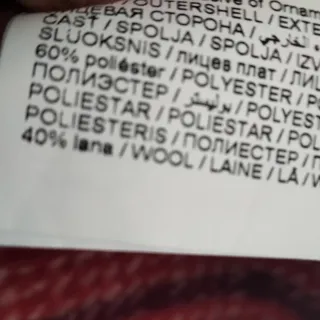 Abrigo Cortefiel Escocés