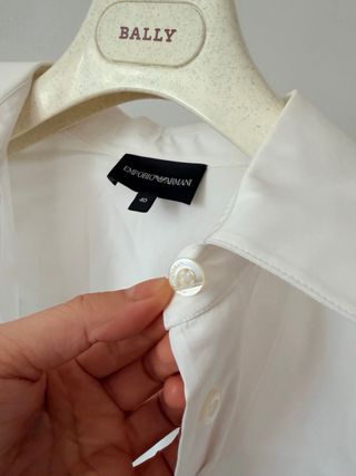 Camisa armani Blanca