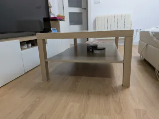 Mesa de centro Ikea Lack de madera