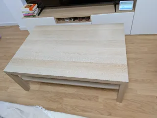 Mesa de centro Ikea Lack de madera