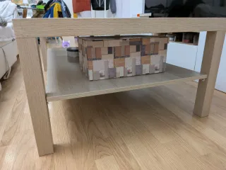 Mesa de centro Ikea Lack de madera