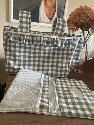 Bolso neceser pañales y toallitas carrito