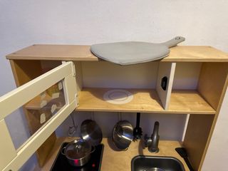 Cocinita de madera Ikea