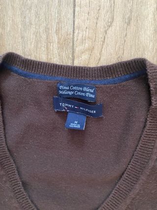Jersey Tommy Hilfiger Talla M Marrón