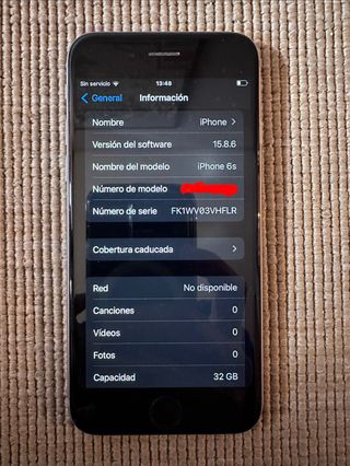 iPhone 6S 32GB Grigio siderale