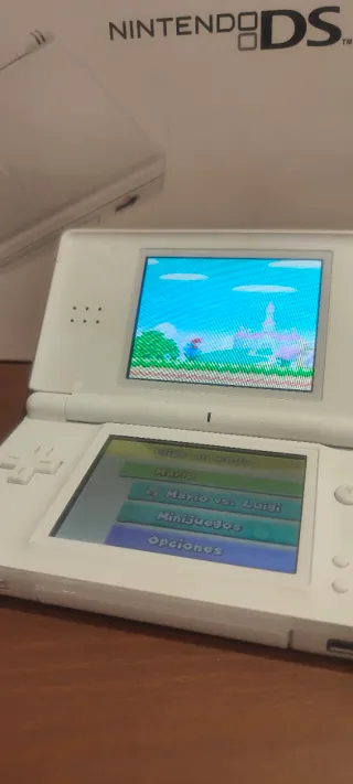 Nintendo DS Lite Blanca + Juego 482 en 1