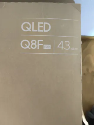 Smart TV Samsung QLED 43" Impecable!!!