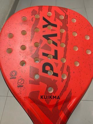 Pala Padel Kuikma Niños Roja