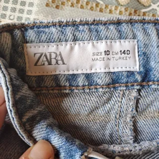 Pantalón flare vaquero azul