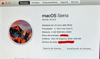 MacBook Air 11 2012