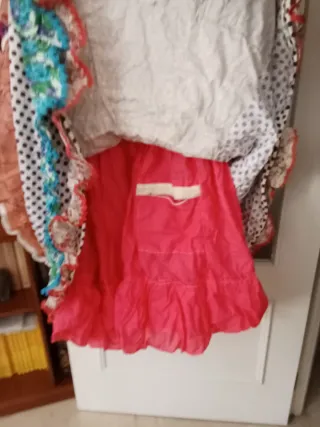 Traje Flamenca Volantes Multicolor