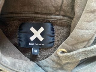 Sudadera Blue Banana Gris Talla XL