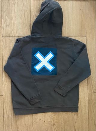 Sudadera Blue Banana Gris Talla XL