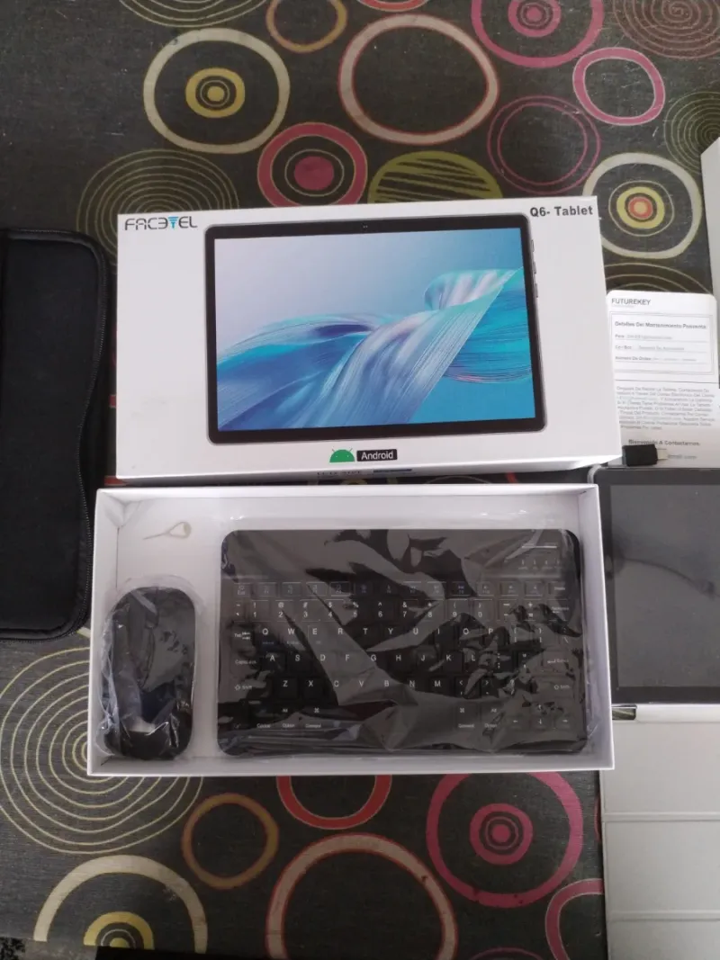 Tablet FUTUREKEY Q6 10.1 Negra/Gris afbeelding 3