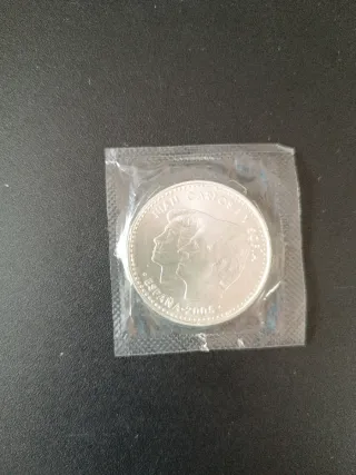 Moneda Plata 12 Euros España 2005