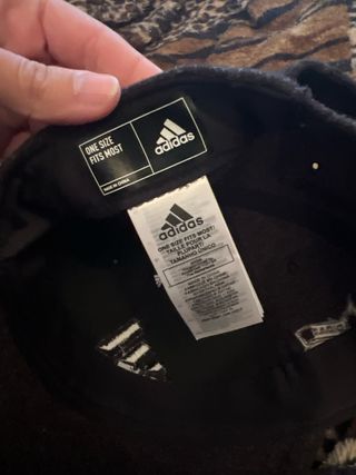 Gorra Adidas Negra y Gris