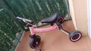 Bicicleta infantil rosa FINTRILE