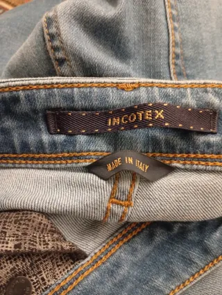 Jeans uomo Incotex taglia 38 It 54