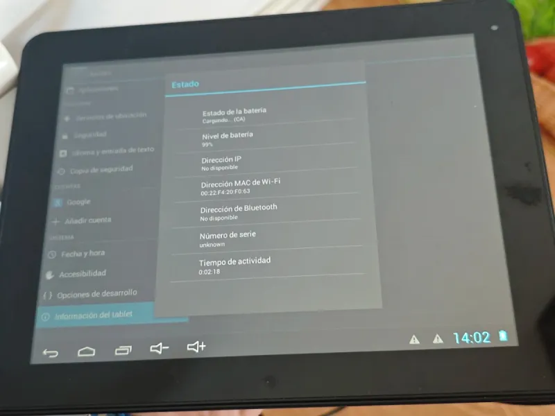 Tablet Woxter 97 IPS Dual Negra afbeelding 4