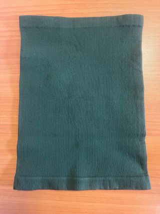 Gorro polar y braga cuello térmica verde