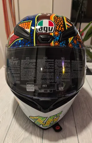 Casco AGV K1 Talla XL Valentino Rossi Nuevo