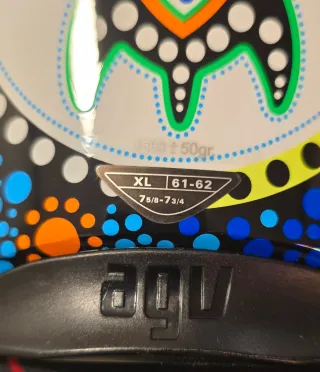 Casco AGV K1 Talla XL Valentino Rossi Nuevo