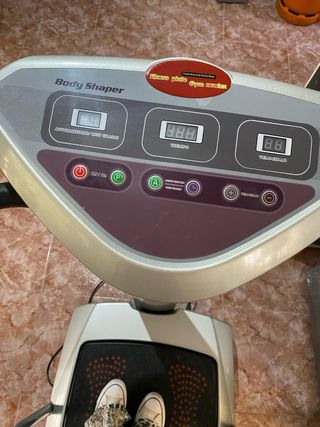 Plataforma Vibratoria Fitness Gym Newlux