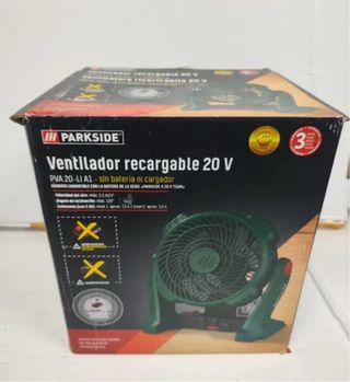 Ventilador Parkside 20V Recargable