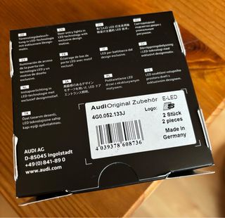 Audi, Iluminación original LED Audi Logo S-Line
