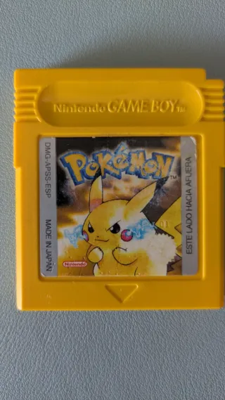 Pokemon Amarillo Game Boy Nintendo