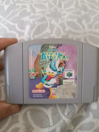 Donald Duck Quack Attack Goin'. Nintendo 64